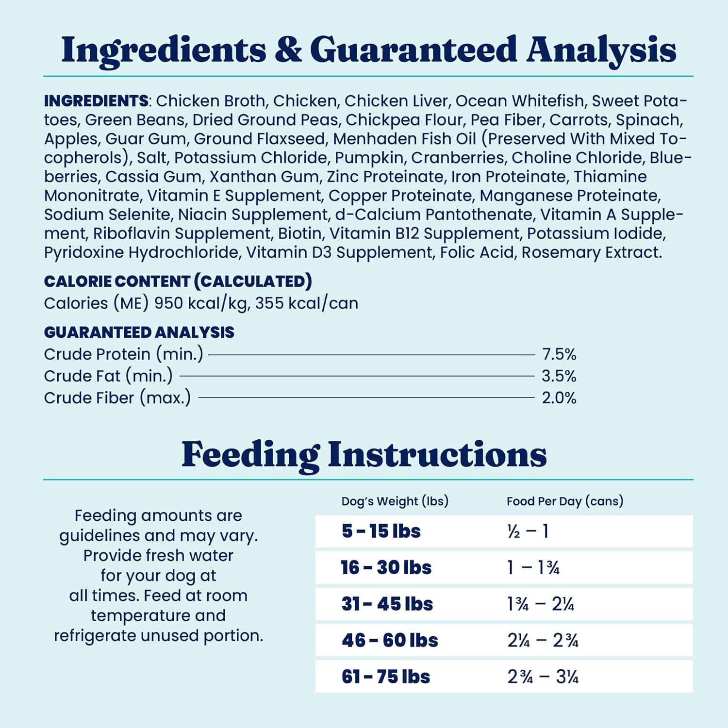 Solid Gold Weight Management Dog Food - Fit & Fabulous Wet Grain Free Dog Food Made with Real Chicken, Sweet Potato and Green Bean - for Weight Control and Dogs with Sensitive Stomachs