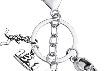 Runner Gifts Running Gift Runner Keychain Jewelry Running Gifts